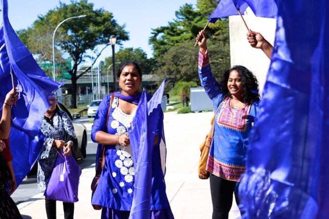 Picture of Dalit Woman Fight movement