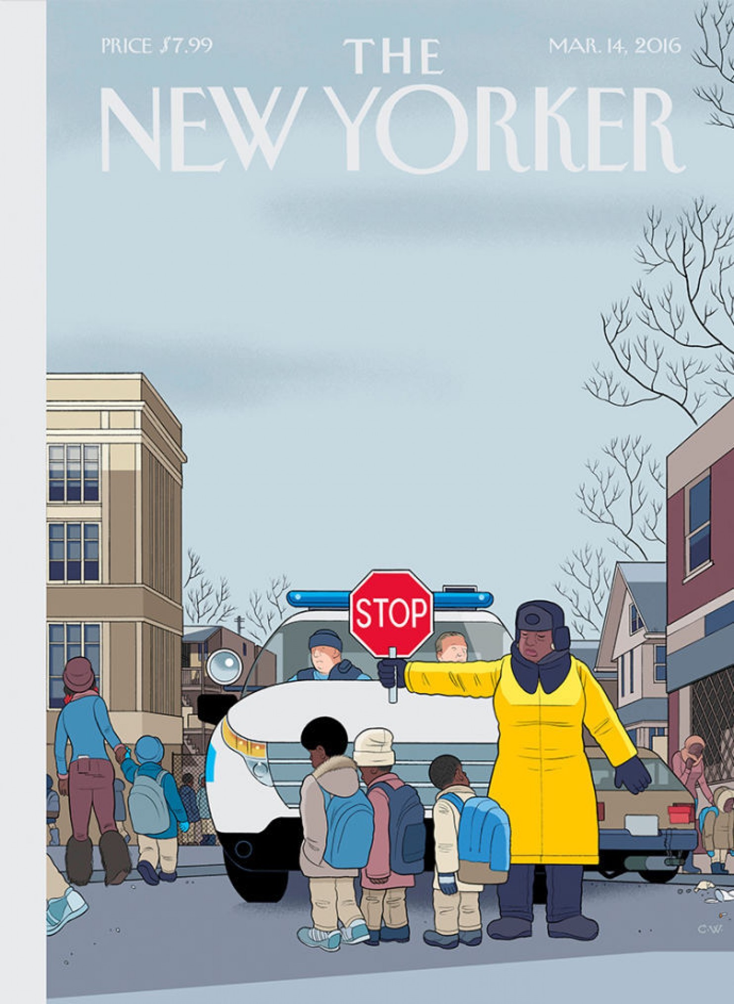 New Yorker's Latest Moving Cover
